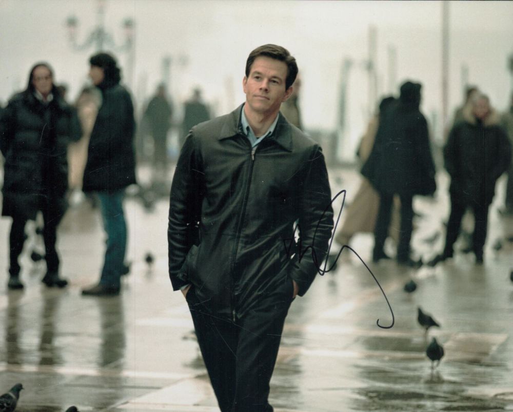 Lot 155: Mark Wahlberg Ted, Italian Job signed 10 x...