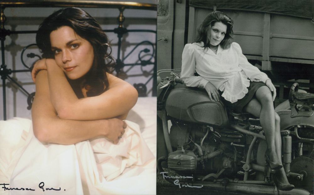 Lot 162: Allo Allo, two sexy 10 x 8 photos...