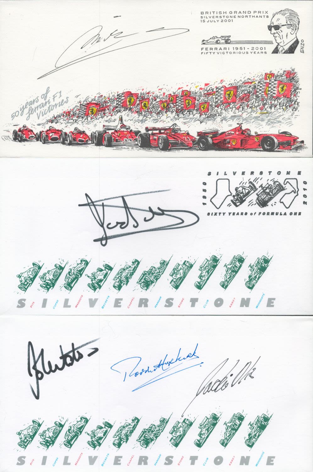 Lot 171: Motor Racing Formula one collection of Five 12...