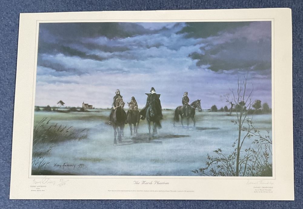 Lot 67: Dr Syn The Marsh Phantom 24x17 inch limited...