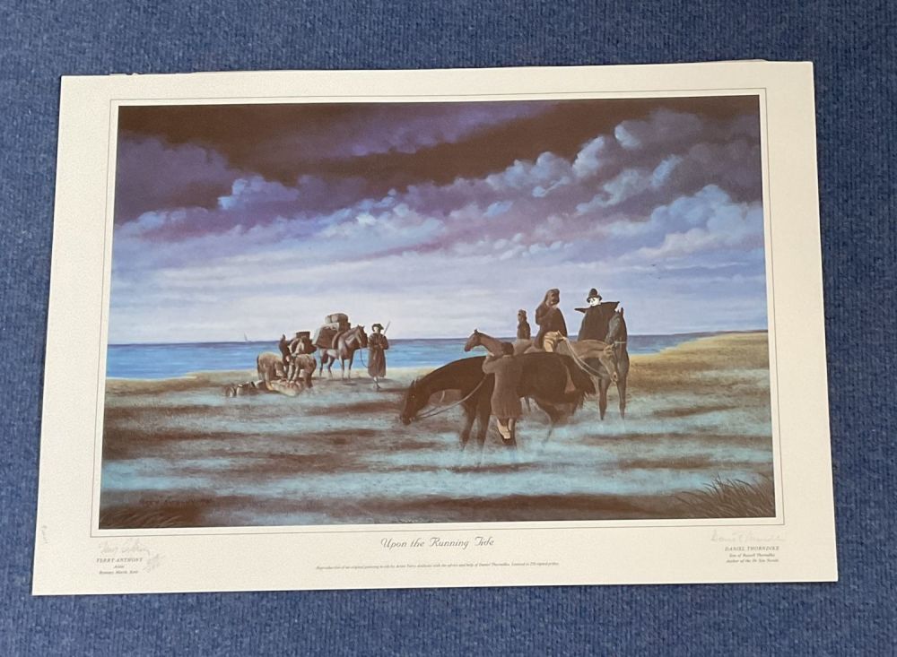 Lot 68: Dr Syn Upon the Running Tide 24x17 inch...