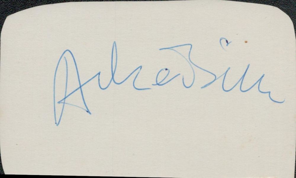 Lot 87: Acker Bilk 1929 2014 - English Clarinettist signature...
