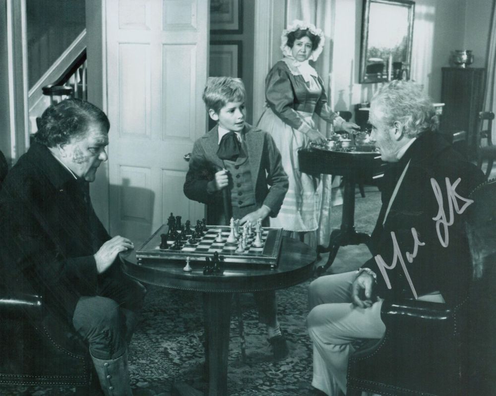 Lot 89: Mark Lester signed Oliver 10x8 inch black and...