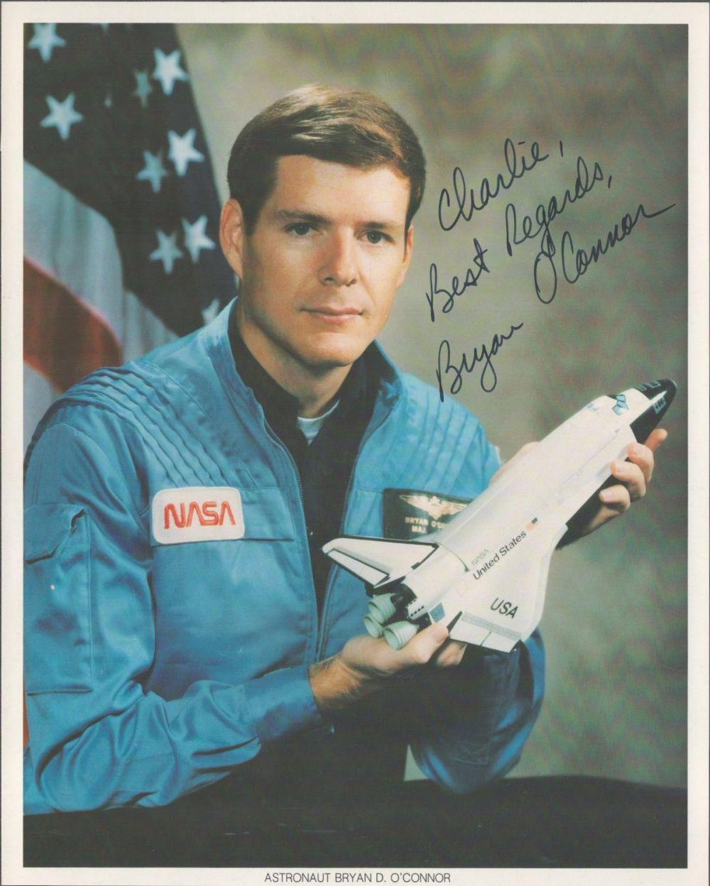 Lot 113: Astronaut Bryan O'Connor signed 10 x 8 inch...