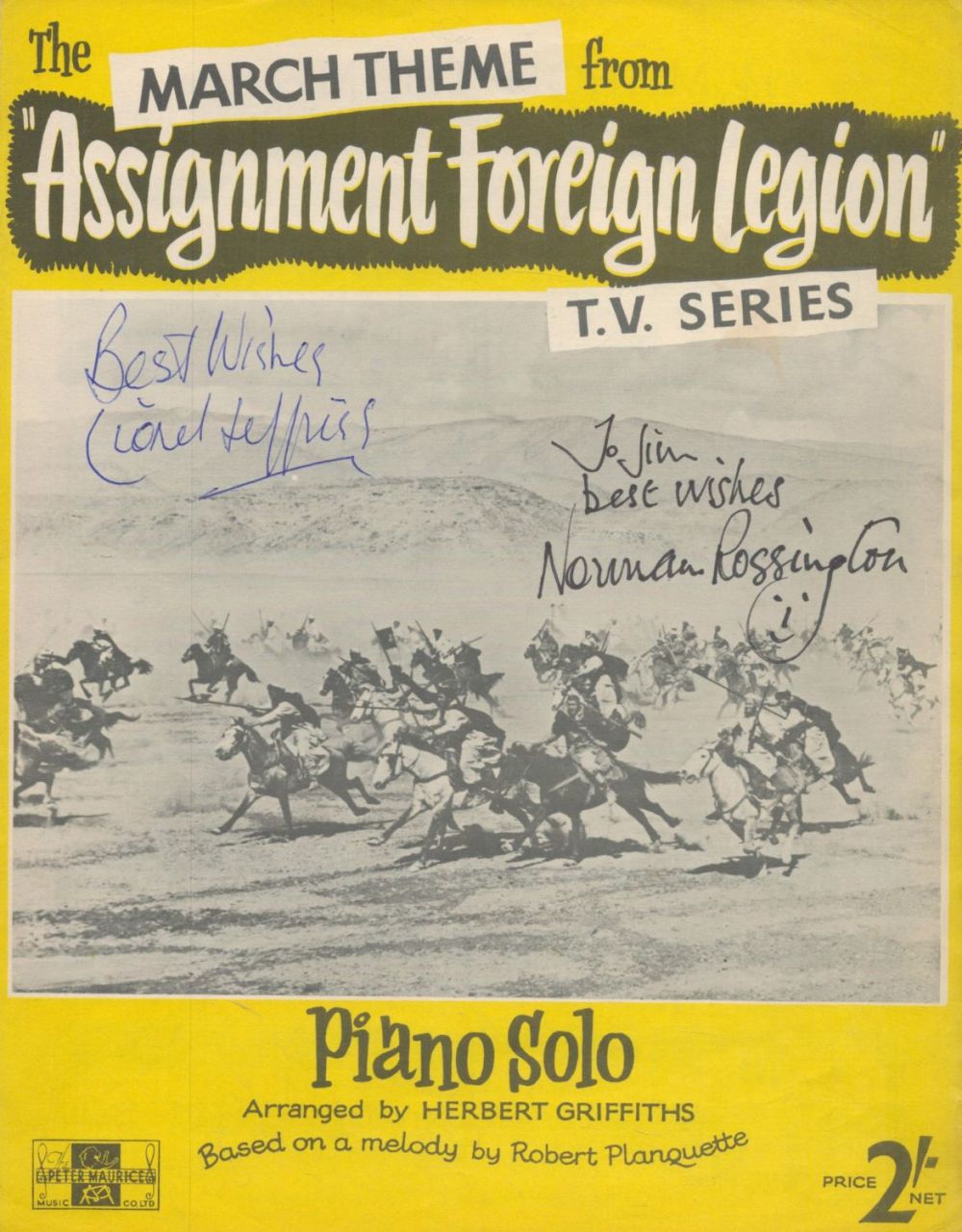 Lot 300: Lionel Jeffries And Norman Rossington Actors Signed The...