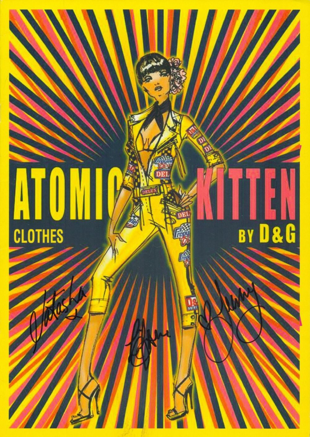 Lot 313: Atomic Kitten 2004 Tour Programme Signed To The...