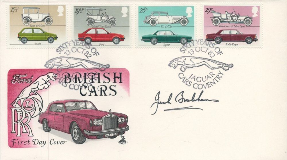 Lot 334: Jack Brabham (1926-2014) Formula One Driver Signed First...
