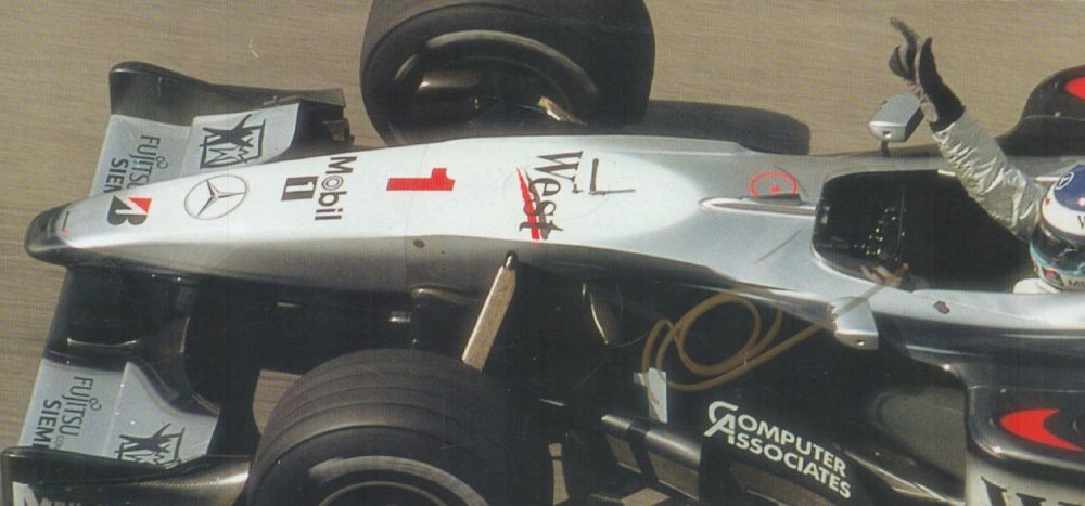 Lot 337: Mika Hakkinen 1998 And 99 Formula One World...