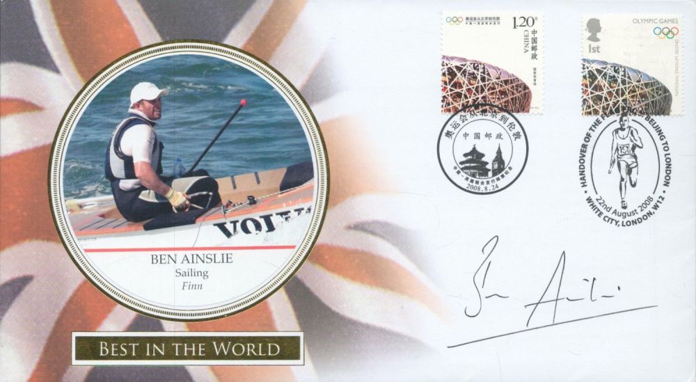 Lot 344: Ben Ainslie Signed Sailing Best In The World...