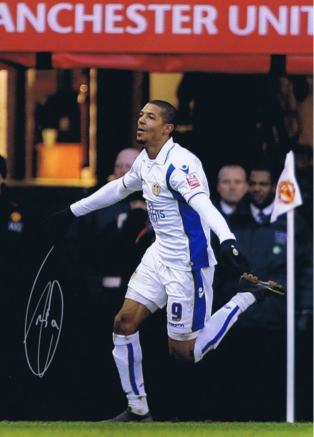 Lot 366: Autographed Jermaine Beckford 16 X 12 Photo :...