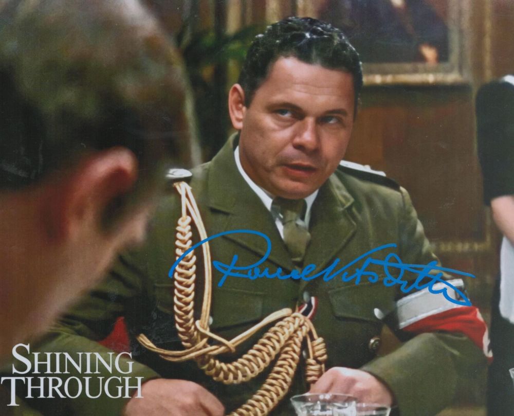 Lot 455: Ronald Nitschke signed colour Promo. Photo Shining Through....