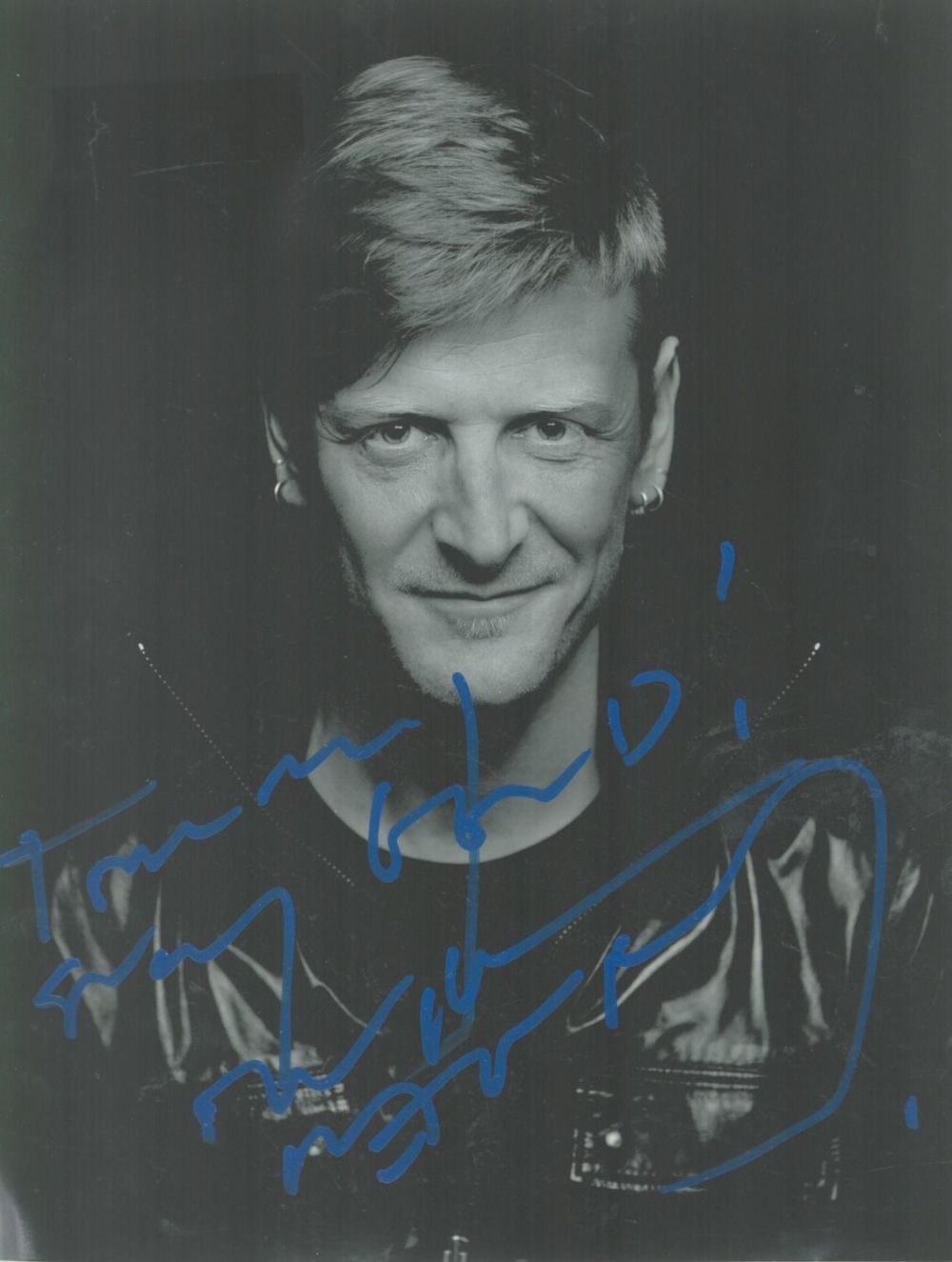 Lot 464: Henry Ozark signed black and white photo. 10...