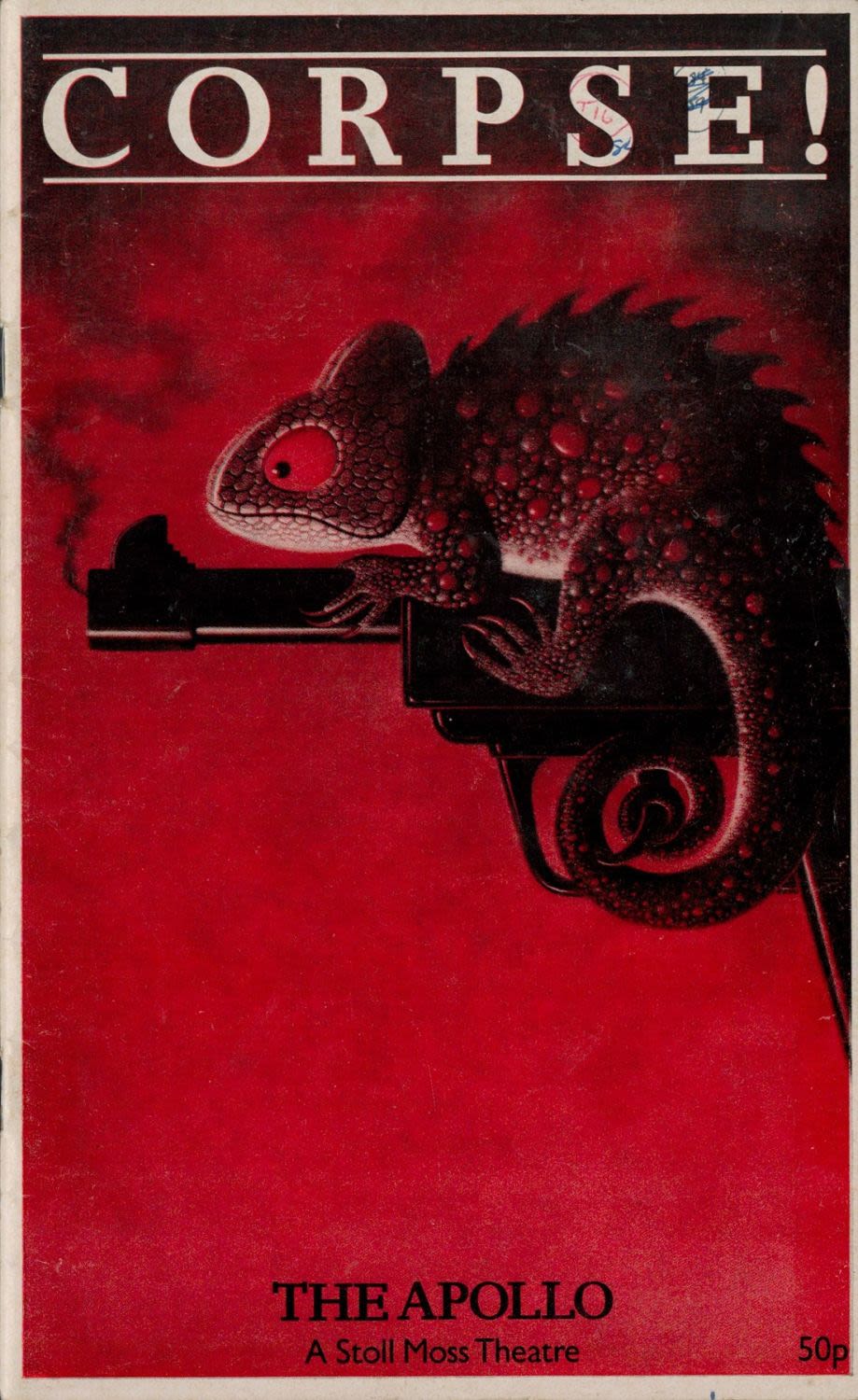 Lot 472: Keith Baxter signed Corpse! Programme. The Apollo A...