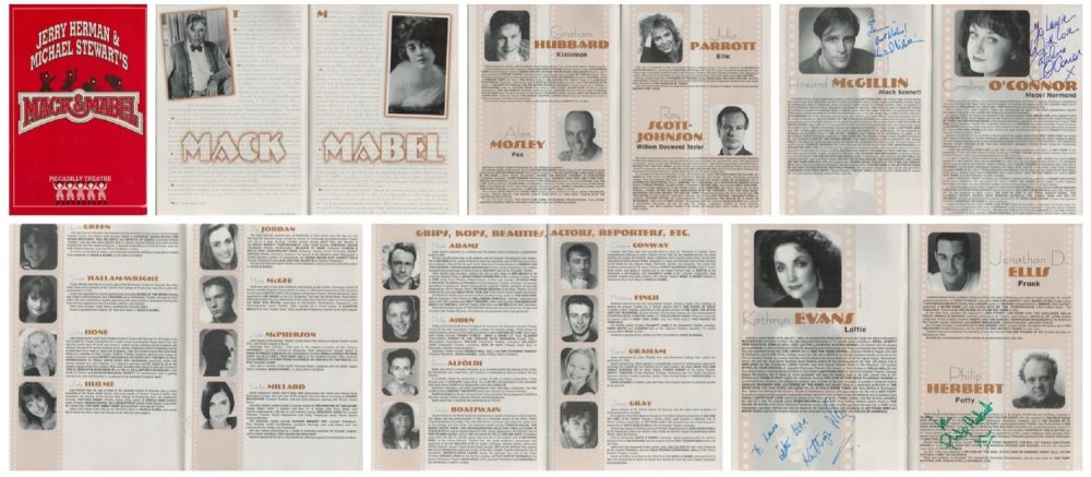 Lot 482: Multi signed Howard Mcgillin plus 3 others. Jerry...