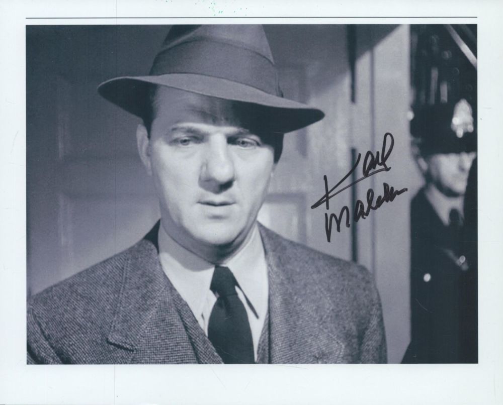 Lot 512: American Actor Karl Malden signed 10 x 8...