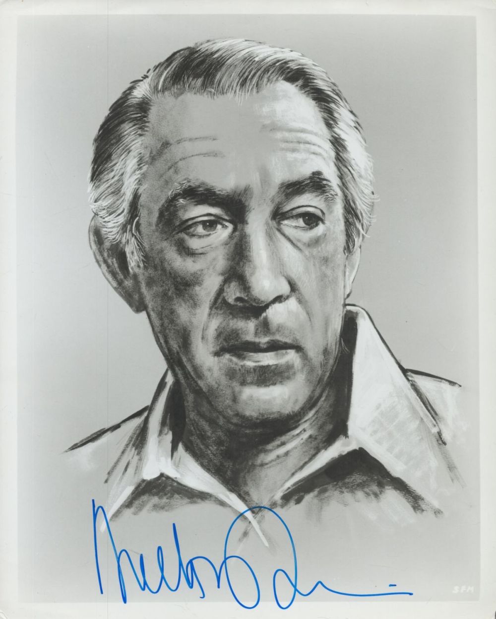 Lot 513: American Actor Anthony Quinn Signed 10 x 8...