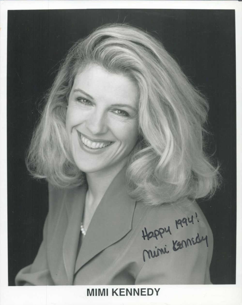 Lot 522: American Actress Mimi Kennedy signed 10 x 8...