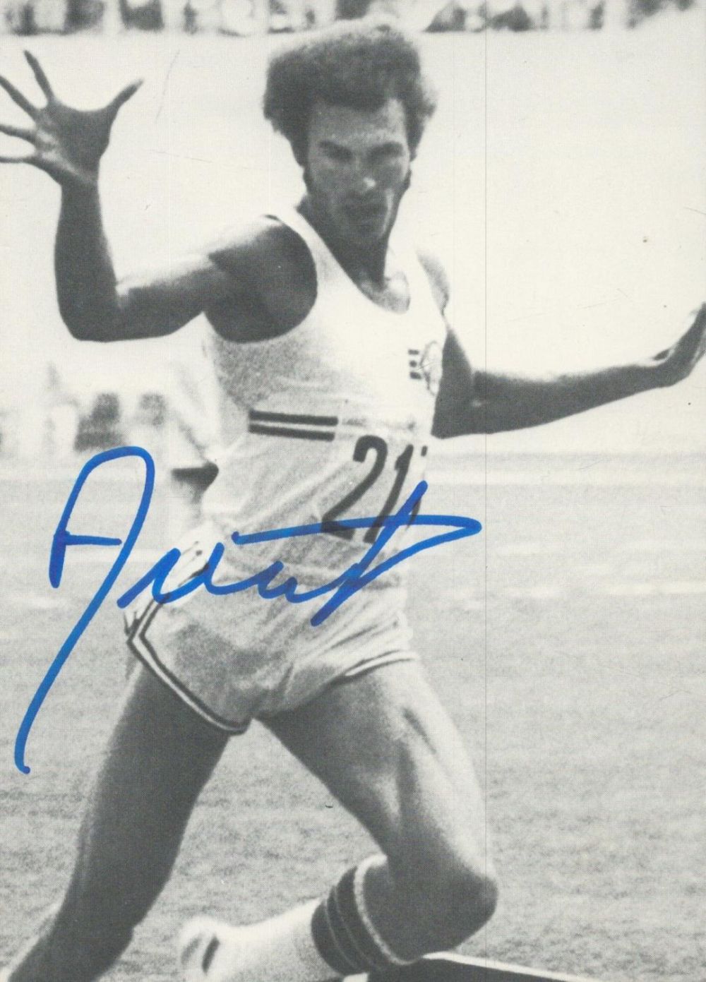 Lot 198: Athletics Alberto Juantorena collection includes 1, signed 6x4...