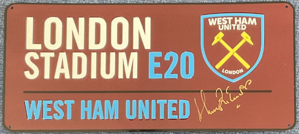 Lot 249: Football Harry Redknapp signed West Ham United London...