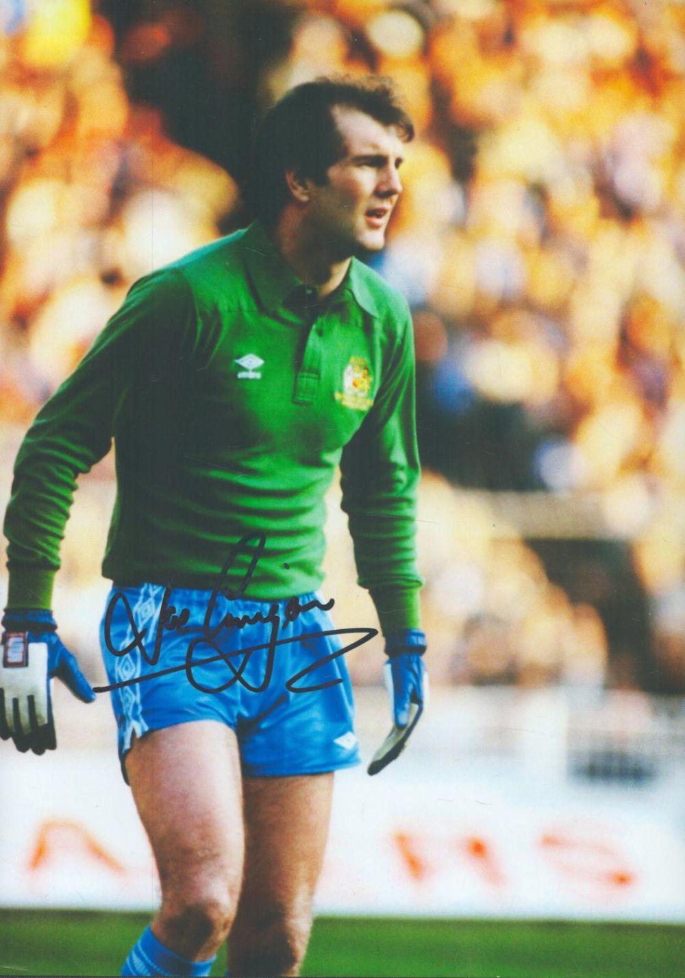 Lot 314: Football Joe Corrigan signed 12x8 inch colour photo...