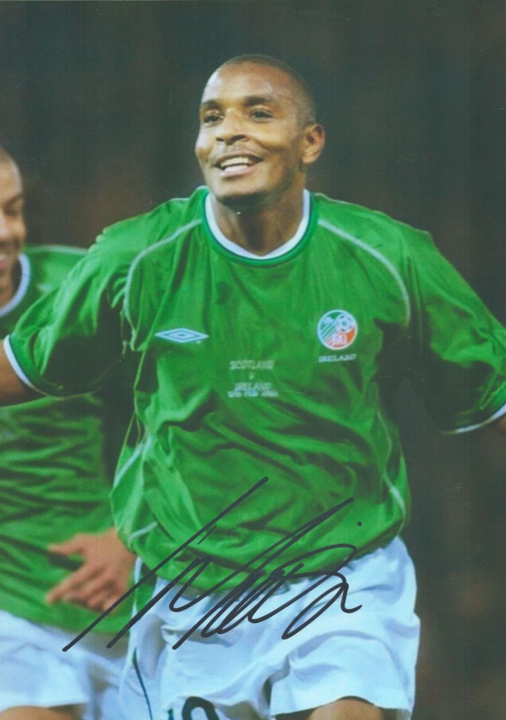 Lot 324: Football Clinton Morrison signed 12x8 inch colour photo...