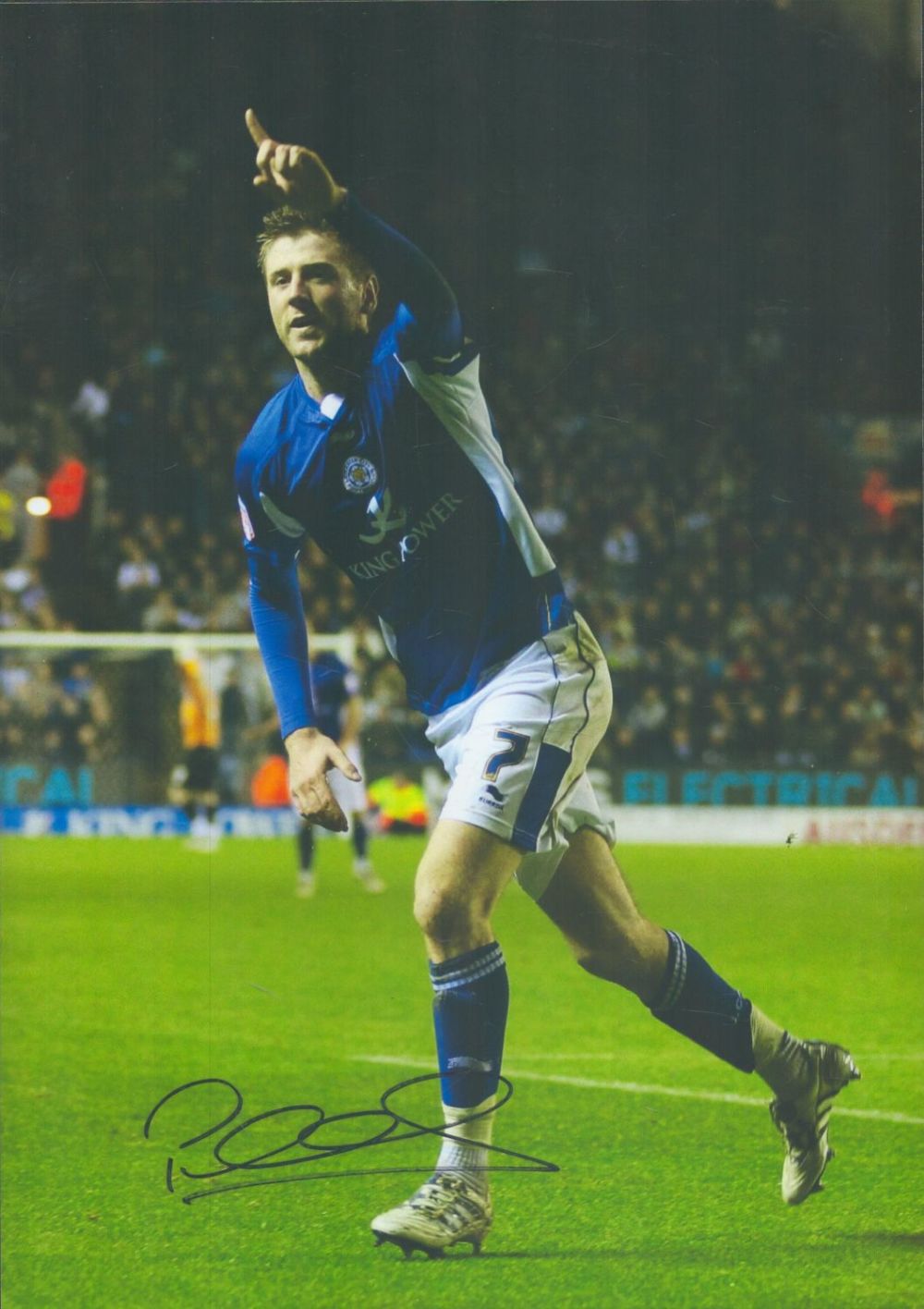 Lot 326: Football Paul Gallacher signed Leicester City 12x8 inch...