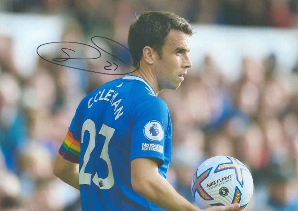 Lot 330: Football Seamus Coleman signed 12x8 inch colour photo...