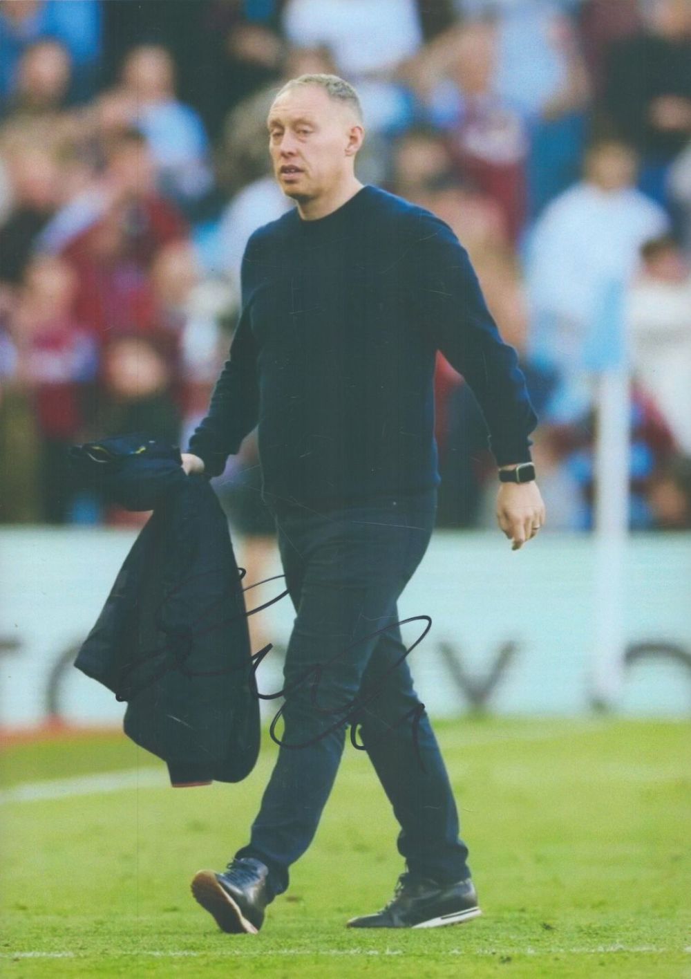 Lot 344: Football Steve Cooper signed Nottingham Forest 12x8 inch...