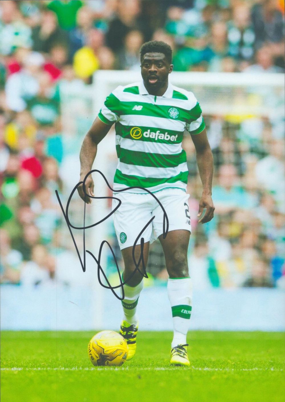 Lot 368: Football Kolo Toure signed 12x8 inch colour photo...