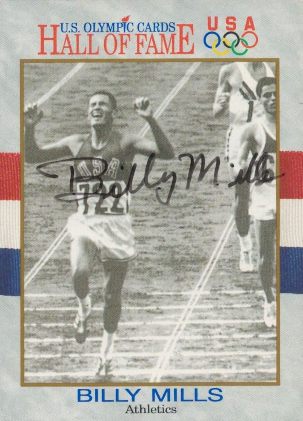 Lot 488: Athletics Billy Mills signed US Olympics Hall of...