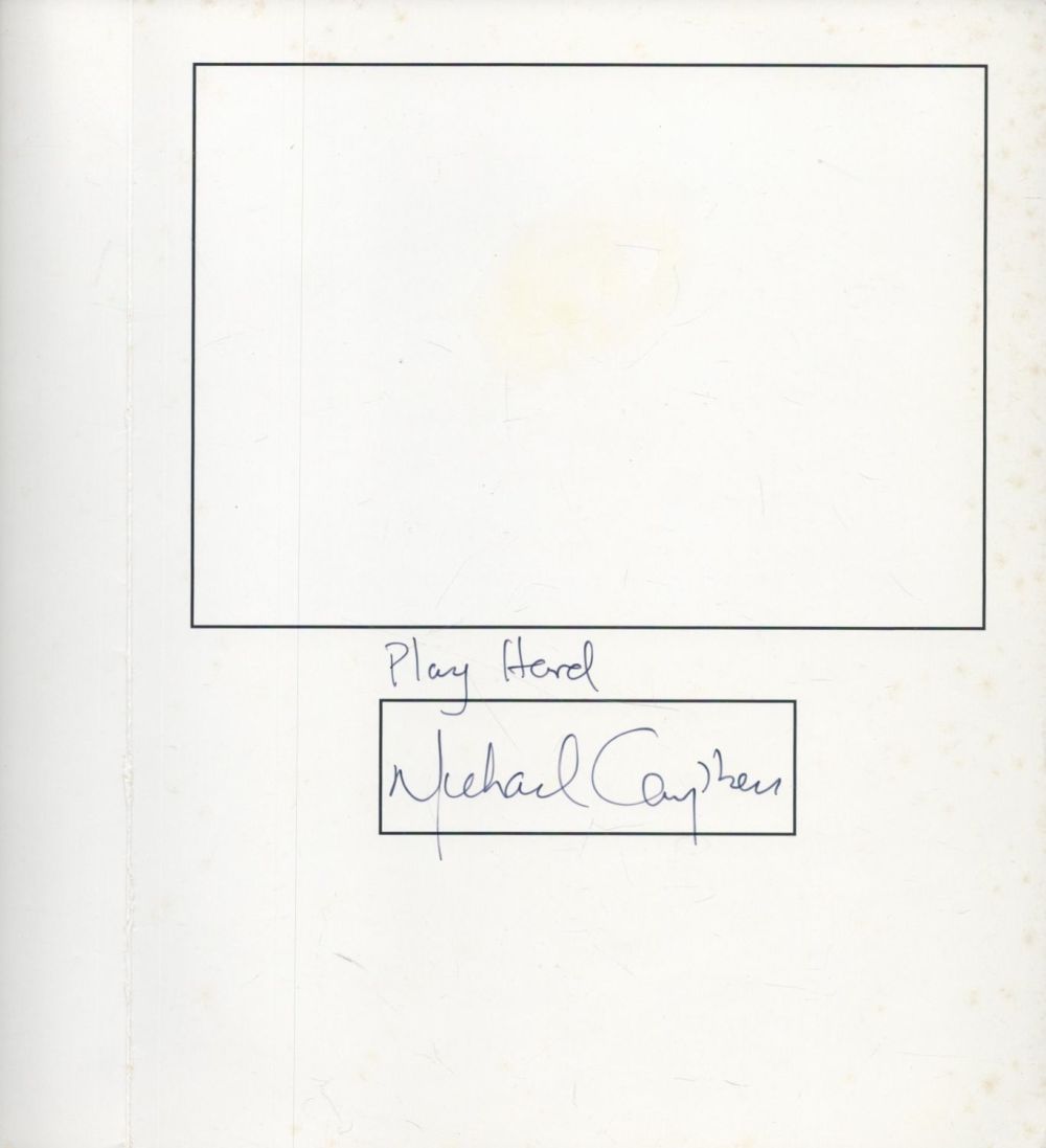 Lot 657: Golf Michael Campbell signed 1996 Benson and Hedges...
