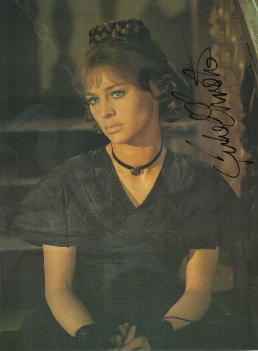 Lot 54: Frances Ruffelle 12x8 inch Les Misérables signature piece...