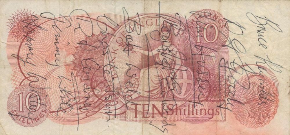 Lot 71: Singers and broadcasters. Two signed music sheets: Charlotte...