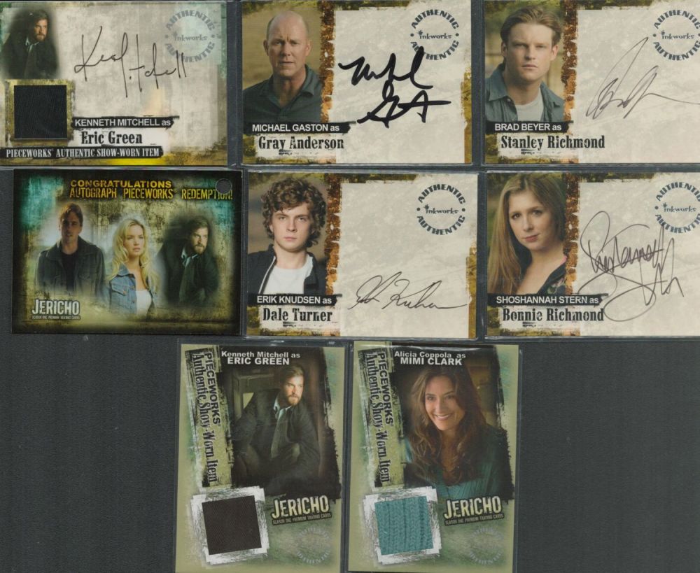 Lot 167: Trading cards X-Men Origins Wolverine 3 x signatures...