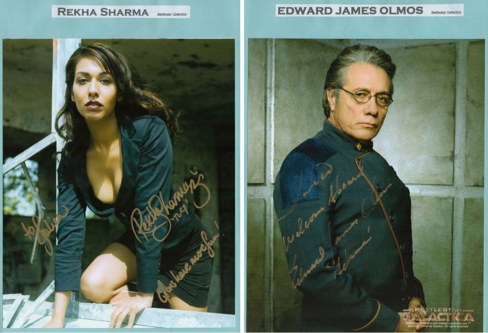 Lot 202: Rachel Shelley and Lauren Lee Smith signed Promo....