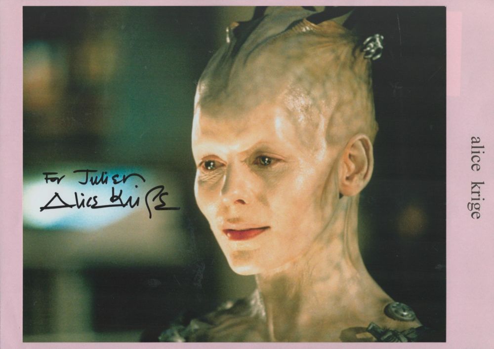 Lot 233: Enver Gjokaj signed colour photo. Dedicated. Promo. Marvel...
