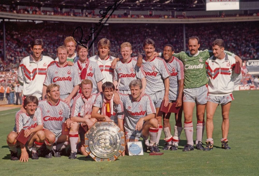Lot 410: Autographed DENIS LAW 12 x 8 photo :...