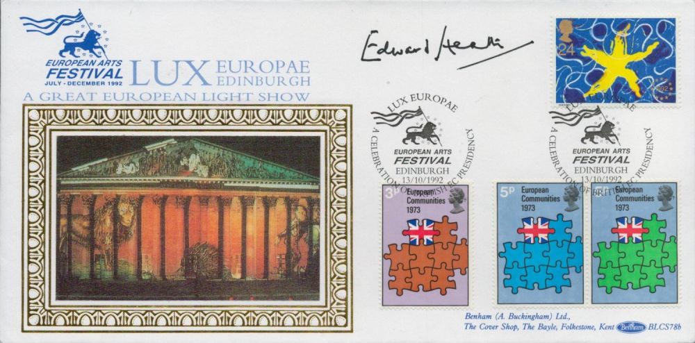 Lot 457: Cliff Richard signed Lord Baden-Powell FDC. 24/3/82 London...