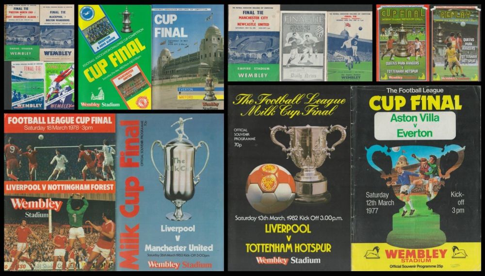 Lot 495: 10 Football Picture Story Monthly programmes. The Nearly...