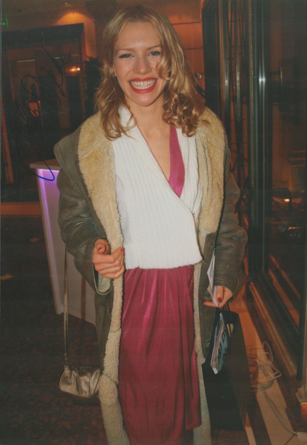 Lot 210: Julia Dietze signed 12x8 inch colour photo. Julia...