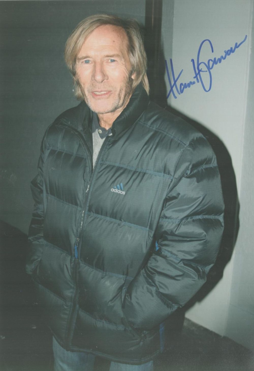 Lot 219: Horst Janson signed 12x8 inch colour photo. Horst...