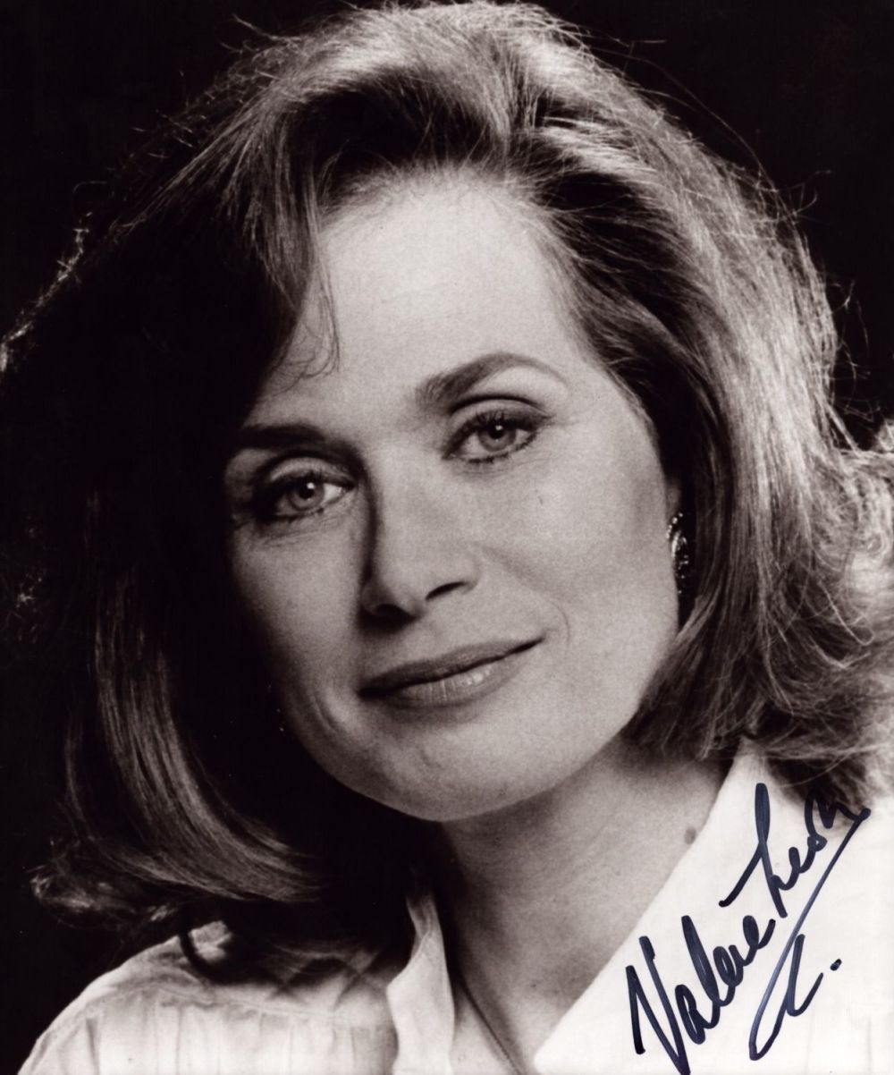 Lot 222: British Actress Valerie Leon signed 10 x 8...
