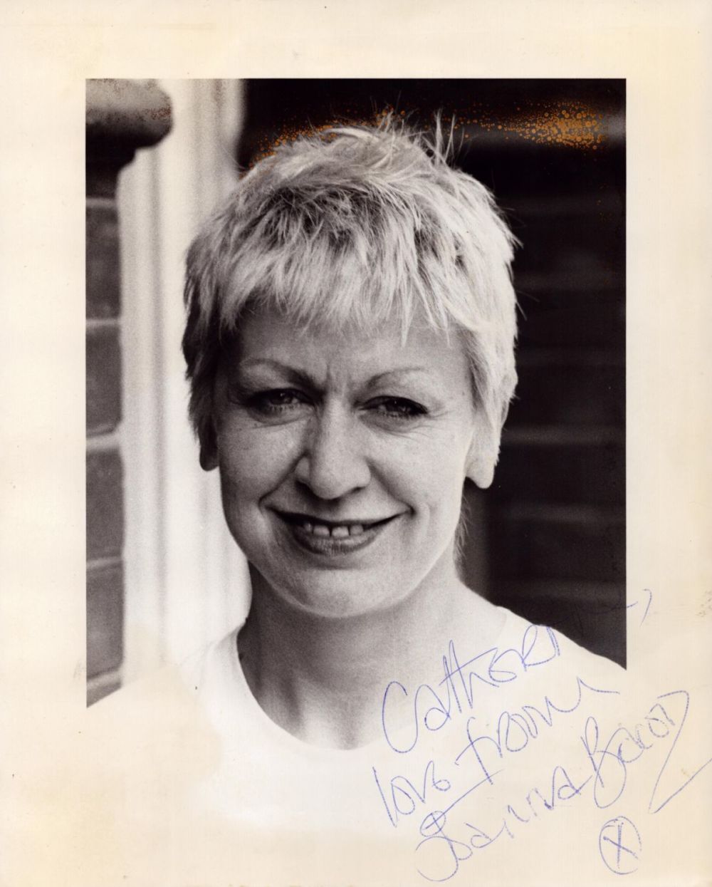 Lot 229: British Actress Joanna Bacon signed 10 x 8...