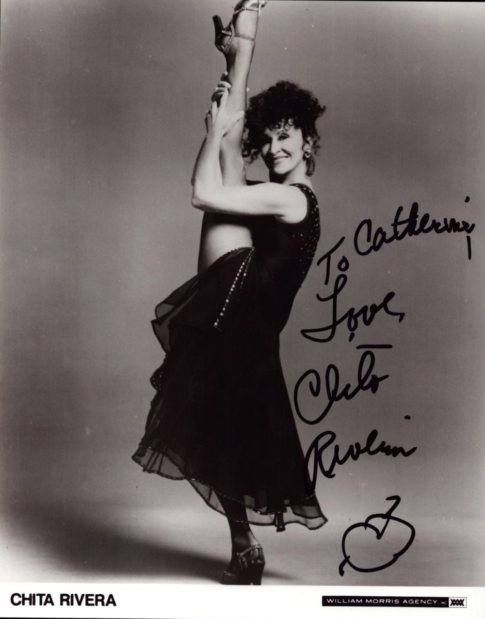 Lot 250: American Actress Chita Rivera signed 10 x 8...