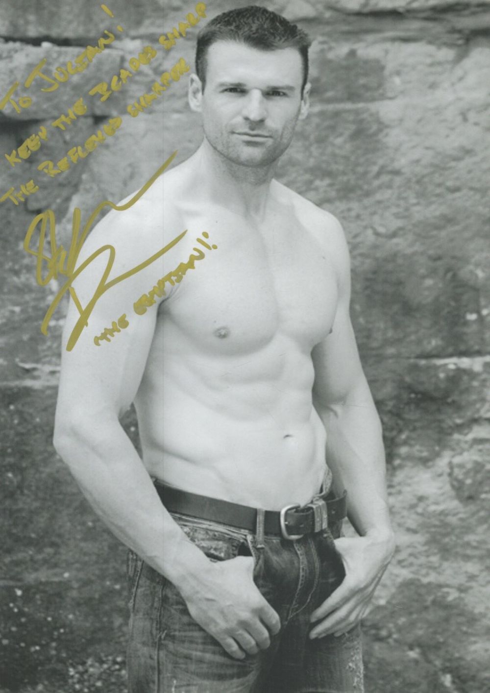 Lot 264: Stephen Dunlevy (the Egyptian in Spartacus) signed 12...