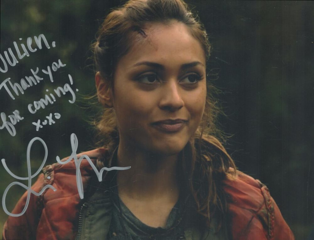 Lot 283: Lindsey Morgan (The 100) signed 10 x 8...