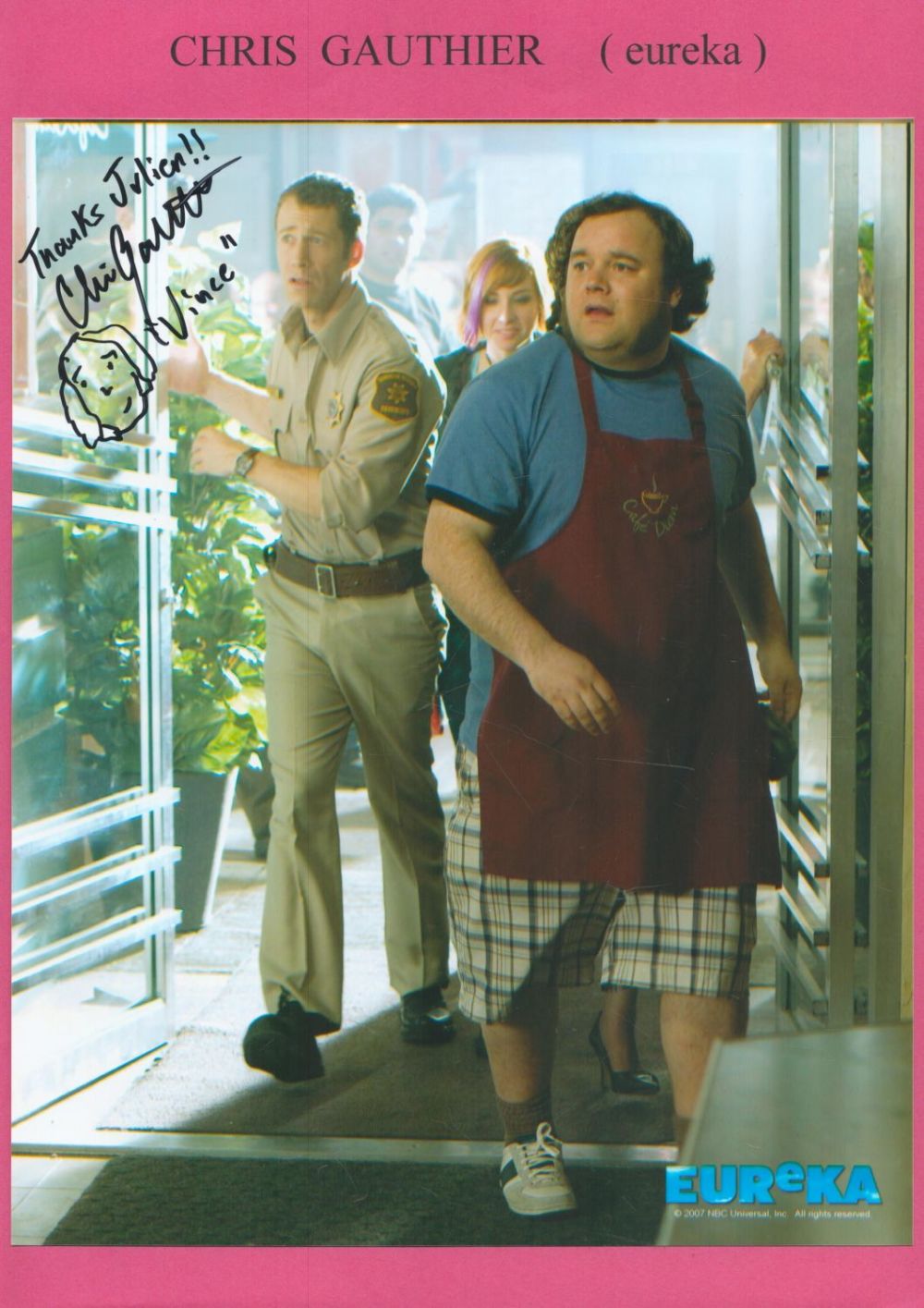 Lot 285: Chris Gauthier and Saul Rubinek signed 10 x...