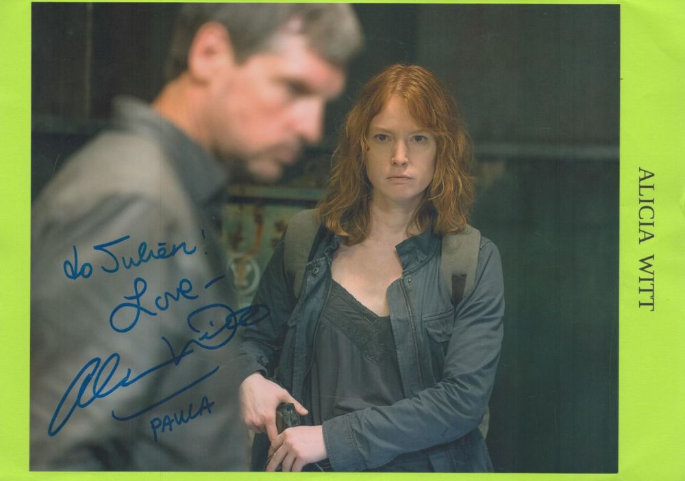 Lot 287: Alicia Witt and Missi Pyle signed separate 10...