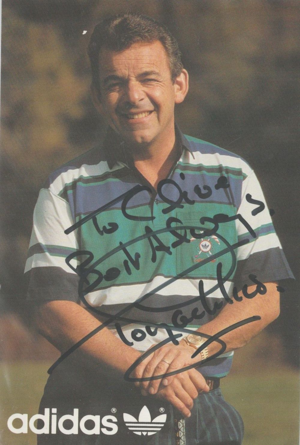 Lot 341: Tony Jacklin Golf Legend Signed Promo Photo. Good...
