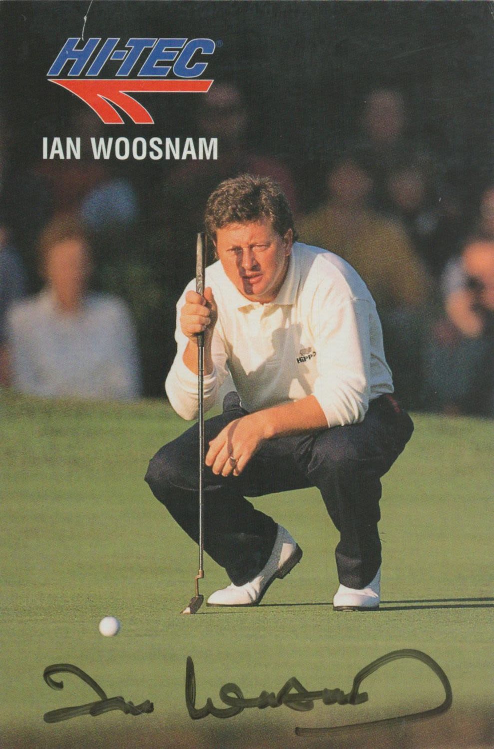 Lot 346: Ian Woosnam Golf Legend Signed Promo Photo. Good...